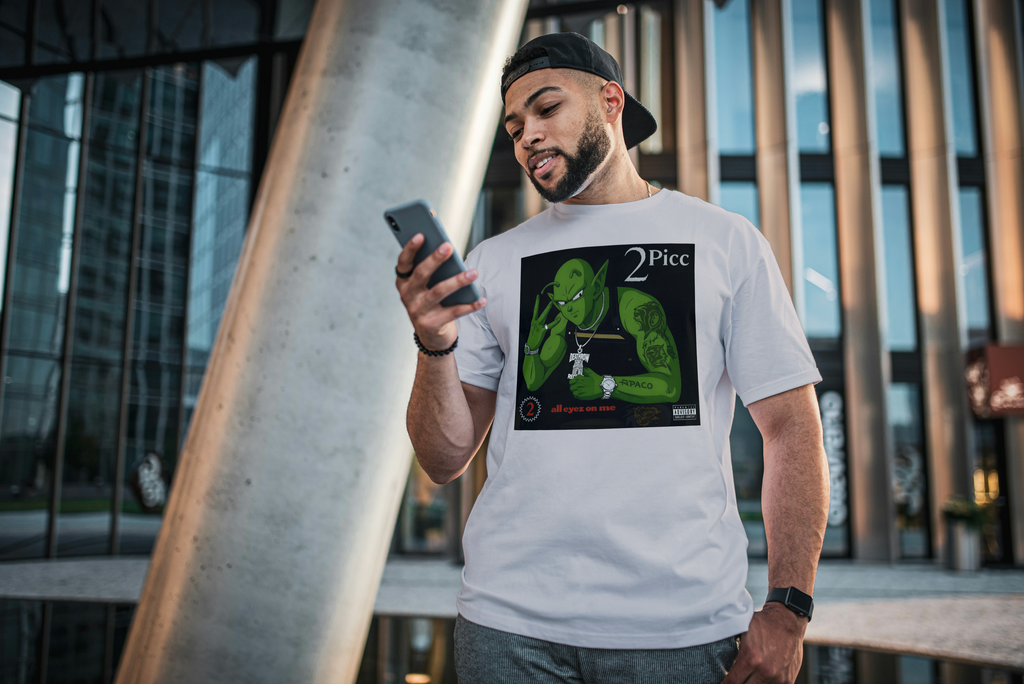 2Picc – All Eyez on Green Anime Rap Legend T Shirt