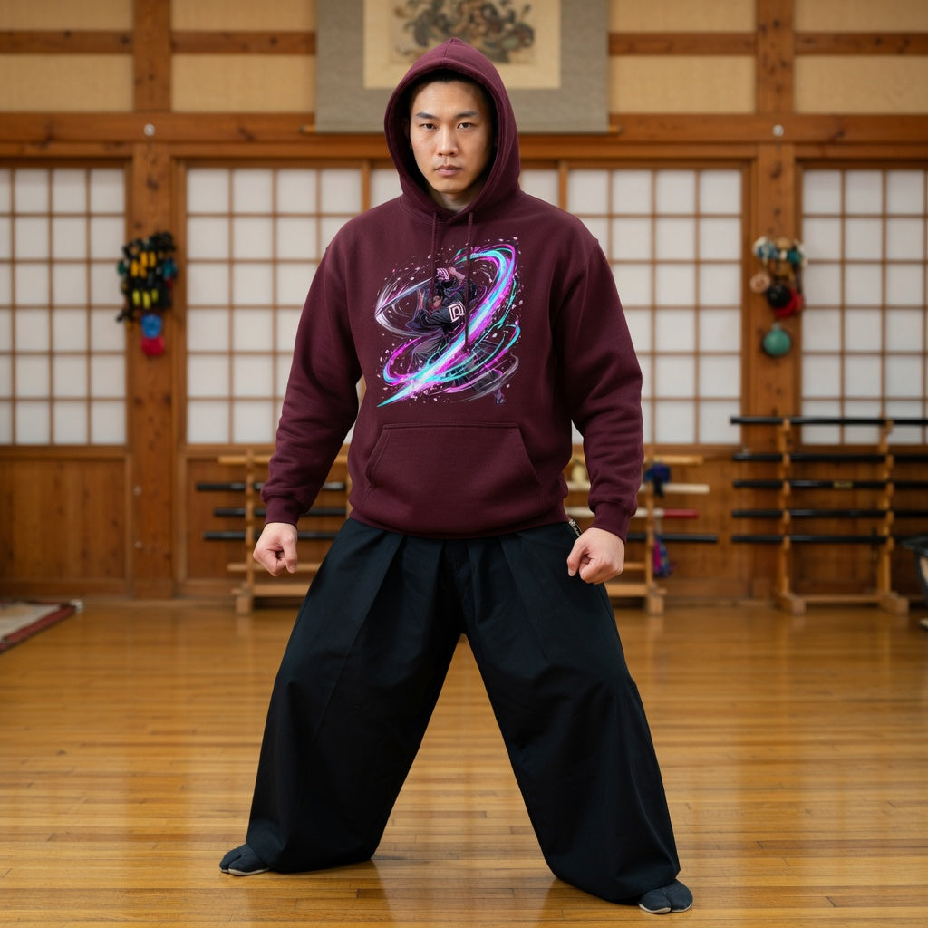 DuQi – Ronin Remix Katana Striker Anime StreetwearPullover Hoodie