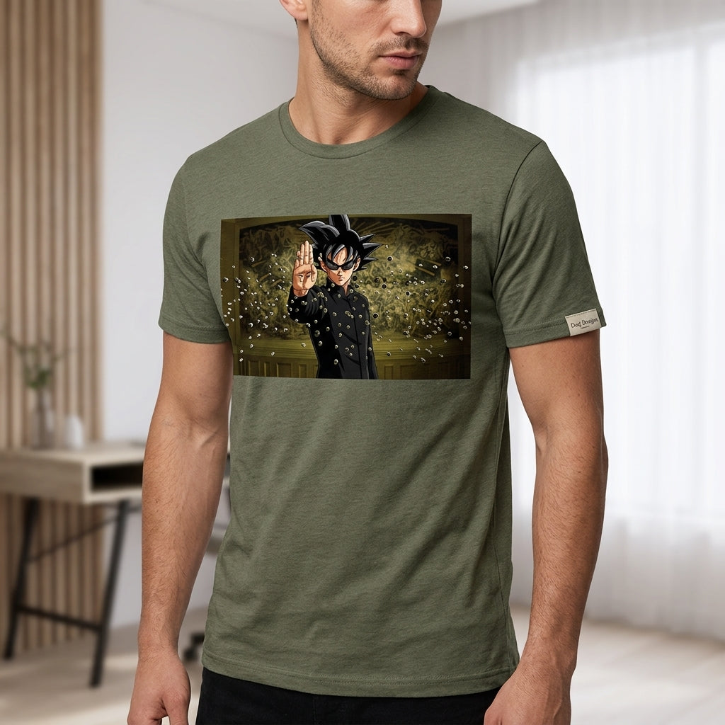 The One - Saiyan Warrior Bullet Stopper Streetwear T‑Shirt