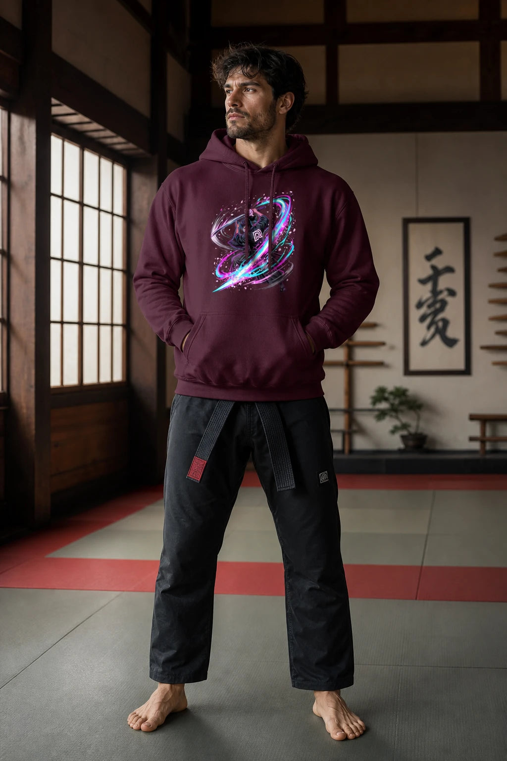 DuQi – Ronin Remix Katana Striker Anime StreetwearPullover Hoodie