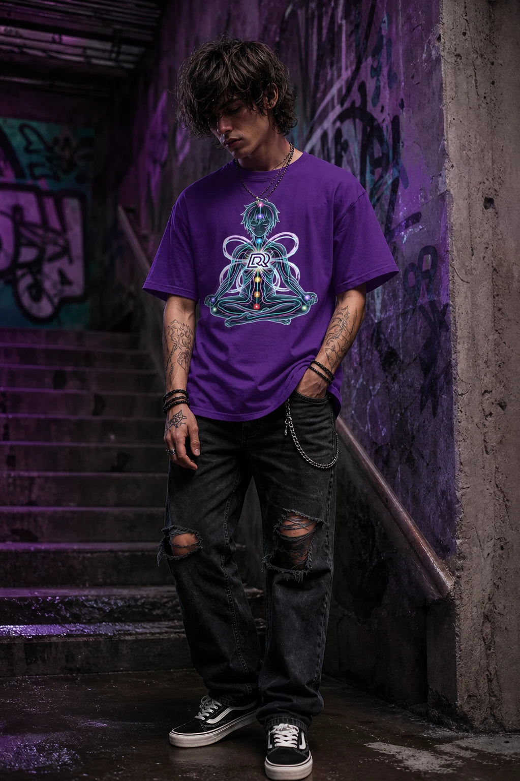 That DuQi Flow – Meridian Aura Anime Tee